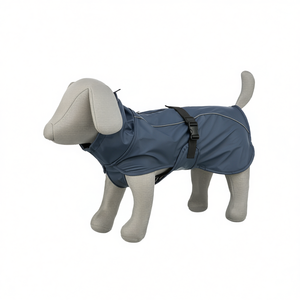 Impermeable para Perros Be Nordic Husum, Talla Mediana 50 cm, Color Azul, Ropa Impermeable para Mascotas - Product Image 2