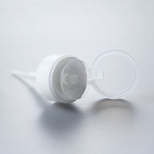 دفع إلى أسفل فارغة مضخة موزع زجاجات بلاستيكية PE مستحضرات تجميل زجاجة قابلة للقفل لطلاء الأظافر الكحول ، الأسيتون - Product Image 4