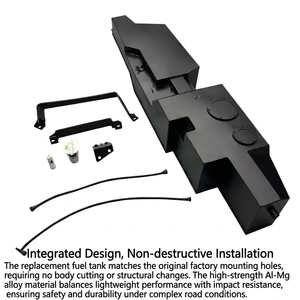 Réservoir de carburant en alliage Al Mg haute résistance pour Ford <span class=keywords><strong>Ranger</strong></span> P54 4WD nouvelle génération, voyage longue distance, réservoir de carburant à autonomie étendue - Product Image 2