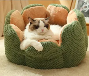 2024 alta qualità morbida di lusso letto per gatti comoda casa per gatti in cotone