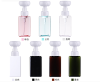 Grosir isi ulang 250ml 450ml 650ml Dispenser sabun tangan cair pompa botol busa plastik bentuk bunga