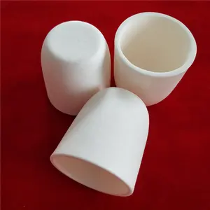 Individueller Aluminageschmelzter Schmelzbrenner-Isolierkörbchen Al2O3 Keramik Topf