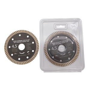 Disco de Sierra Turbo de Corte Rápido de 4.5 Pulgadas (<span class=keywords><strong>115</strong></span> <span class=keywords><strong>mm</strong></span>) para Granito, Mármol, Cuarzo y Cerámica, Rendimiento de Corte Superior y Larga Duración - Product Image 6
