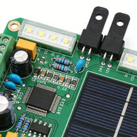 Lampe LED solaire portable rechargeable pour le camping en extérieur, conception et développement de circuits imprimés et de produits