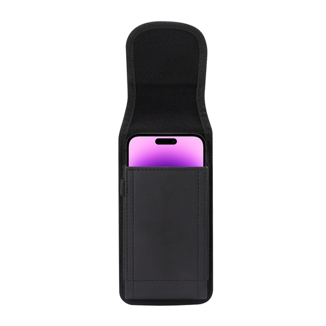 4.7 to 6.9 Inch Universal Cell Phone Pouch Holster Leather Case with Belt Clip Hook Men Cover for Iphone / Samsung / Xiaomi