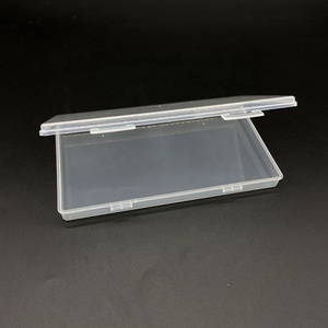 Double-button hộp nhựa ID thẻ ngân hàng lưu trữ thẻ nhựa hộp nhỏ không thấm nước bụi bằng chứng nhận lưu trữ hộp - Product Image 5