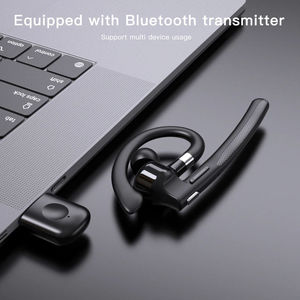 Auriculares Inalámbricos con Cancelación de Ruido de Fábrica, Adaptador de Modos, Conexión BT, Yyk-526, Auriculares Empresariales con Gancho para la Oreja, Manos Libres - Product Image 4