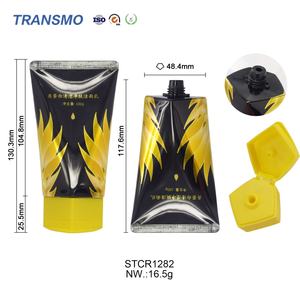 Empty White <b>Hand</b> <b>Cream</b> Tube Squeeze Tube logo Black Empty <b>Hand</b> <b>Cream</b> Tubes Bottle Packaging - Product Image 2