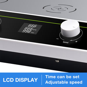 Mezclador de <span class=keywords><strong>agitador</strong></span> magnético Digital profesional de 3 posiciones Mezclador de laboratorio múltiple de agitadores magnéticos de múltiples posiciones de laboratorio de perfumes - Product Image 4