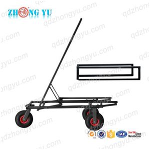 Reinforced <strong>Tub</strong> Transport Trolley Powder Coated Universal Container <strong>Dolly</strong> for Heavy Duty Plastic Mixing <strong>Tubs</strong> - Product Image 6
