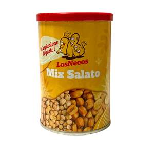 Forlivese 130g X 8 piezas Mezcla de Cacahuetes Fritos Salados Amarillos Duros y Nutritivos en Lata, Snacks - Product Image 1