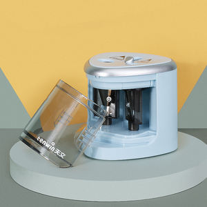 <span class=keywords><strong>Taille</strong></span>-<span class=keywords><strong>crayon</strong></span> <span class=keywords><strong>électrique</strong></span> Tenwin 8004 à double trou, <span class=keywords><strong>taille</strong></span>-<span class=keywords><strong>crayon</strong></span> automatique en plastique pour enfants et vacances - Product Image 2