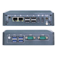 Mini PC Industrial Sin Ventilador con Intel N150, 16 GB DDR5, 3x M.2, HDMI Dual 4K, LAN Dual y 8x USB para IoT/Automatización/Computación de Borde