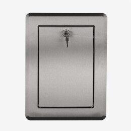 Porte d'entrée KIPPMULDE (Acier inoxydable) - Product Image 1