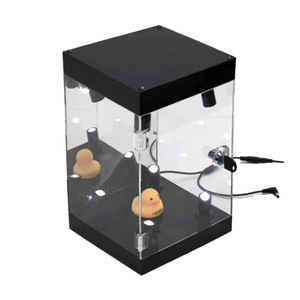 Quảng Cáo dẫn ánh sáng chiếu sáng Acrylic hiển thị hộp là viết tắt của trưng bày sưu tầm, gian hàng triển lãm với ánh sáng phong cách - Product Image 6