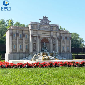 SGMB009 3D fibra de vidrio miniatura hito impermeable escala réplica famoso paisaje modelo de construcción - Product Image 4