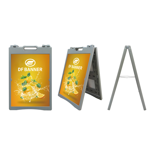 Double-Sided Outdoor/Indoor Poster Board Weatherproof Signs Board Plastic a Frame Sidewalk Signs