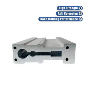 Profilo di estrusione in lega di alluminio 3003 personalizzato ad alta precisione in fabbrica eccellente formabilità profili in alluminio di grado industriale - Product Image 1