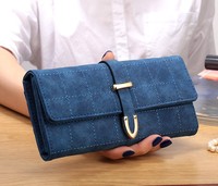 Portefeuille long multi-poches tendance pour femmes et jeunes filles, couleurs vives, vente en gros, modèle 2026, super succès commercial, porte-monnaie