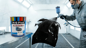 <span class=keywords><strong>Peinture</strong></span> automobile noire mate premium 1K - Revêtement acrylique durable pour voiture - Échantillon 1L disponible - Product Image 3