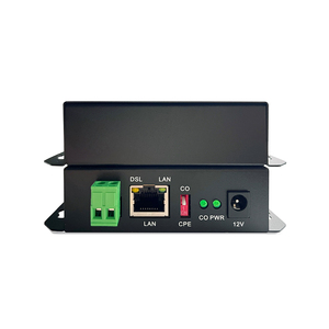 Extension Ethernet VDSL2 100mbps avec boîtier métallique jusqu'à 3KM 3000M sur câbles 2 fils/fil téléphonique - Product Image 3