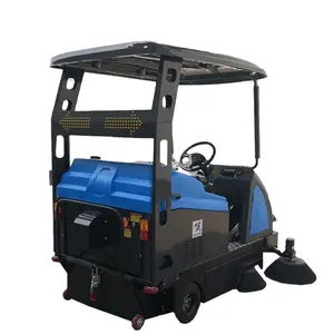 250l 48v New Floor Sweeper Machine With Fogger High Pressure Water Road Sweeper