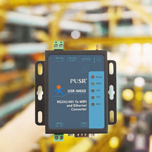 Serveur série IoT industriel <span class=keywords><strong>USRIOT</strong></span> USR-W610 - Convertisseur RS485 vers WiFi avec protocole MQTT pour l'automatisation des usines intelligentes - Product Image 3