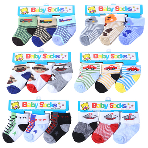 Toptan karışık farklı stilleri yenidoğan bebek çorap - Product Image 1