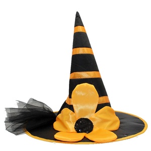Sombreros Decorativos <span class=keywords><strong>de</strong></span> Brujo y <span class=keywords><strong>Bruja</strong></span> para Halloween, para Niños y Adultos, Accesorios para Fiestas, Actuaciones y Cosplay - Product Image 6