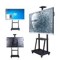 Weier 98-дюймовый высококачественный 4K ЖК-дисплей 10-точечный сенсорный USB-интерфейс Android OS 48MP Интерактивная умная плоская панель