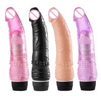 Vibromasseur féminin pas cher, rechargeable par USB, fonctionnant sur piles, avec matériau ABS+TPE, 100% étanche, 19 cm