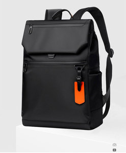 Mochila para ordenador portátil de mujer de poliéster impermeable grande personalizada mochila para deportes al aire libre senderismo con correa de cierre USB - Product Image 2