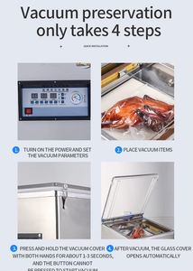Machine d'emballage sous vide semi-automatique personnalisée pour le stockage des boissons en sachets avec technologie de scellage en relief - Product Image 3