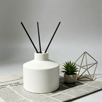 Diffuseur de parfum pour la maison en céramique blanche, nouveau design, 25 ml, 50 ml, 100 ml, avec boîte