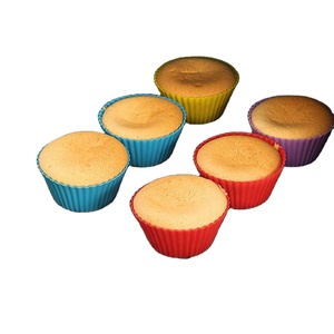 Moules à cupcakes en silicone écologiques, doublures pour muffins sans BPA, qualité alimentaire, réutilisables, faciles à nettoyer, pour les fêtes, la pâtisserie à domicile - Product Image 4