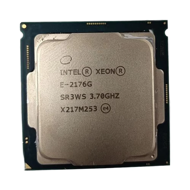 For Intel Xeon E-2176G SR3WS 3.70GHz 6C 12T Workstation and Server CPU Used with for LG