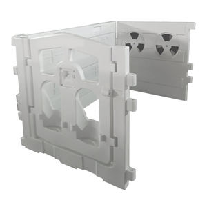 <span class=keywords><strong>Enclos</strong></span> portable pour veau avec porte d'alimentation, clôture pour veau, petite vache, cabine blanche confortable, logement individuel pour veau, vente chaude - Product Image 1