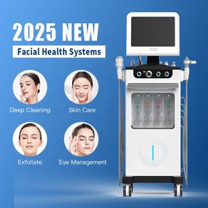 Système de soin du visage Hydro Aqua Facial <span class=keywords><strong>NewFace</strong></span>, nouveau design, 14 en 1, hydrodermabrasion, jet d'oxygène, appareil de soin de la peau, CE, machine de beauté Hydra Facial - Product Image 1