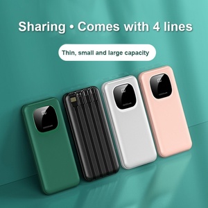 Cargador Portátil para Teléfono Inteligente, 20000mAh 10000mAh, Multifuncional, Banco de Energía de Viaje, Pantalla LED, Carga Rápida USB, Gran Venta - Product Image 4