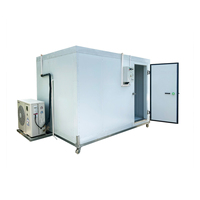 Chambre froide pour oranges et fleurs, avec pompe Copeland Emerson, panneau insonorisé et isolation en mousse, pour fournisseurs.