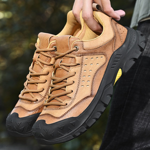 Chaussures de randonnée populaires pour hommes grande taille, résistantes à l'usure, confortables, polyvalentes, décontractées, pour le travail, en maille, tendance mode - Product Image 1