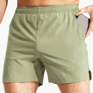 Servicio de Personalización de Ropa Ecológica de Lana, Pantalones Cortos Deportivos de Cintura Media para Hombre, Estilo Urbano, Casual, Premium, Tallas Grandes - Product Image 4