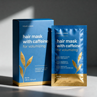 Masque capillaire professionnel premium naturel doux efficace avancé quotidien riche pur volumisant à la caféine pour la fabrication sous contrat
