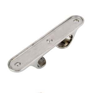 Accessoires de quincaillerie en acier inoxydable pour Yacht marin Coulée de précision Taquet de cale droite 4 pouces/100mm - Product Image 2