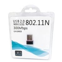 Adaptador Wifi USB 2.0 Externo 802.11n 150M, Tarjeta de Red para PC y Laptop, Velocidad de Transmisión de 150mbps