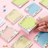 Blocs-notes autocollants avec versets bibliques, bloc-notes inspirant floral, bloc-notes épais résistant aux déchirures, bloc-notes avec versets bibliques pour le bureau, l'étude de la Bible