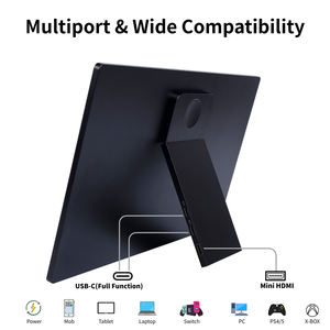 Tragbarer 14 Zoll FHD TFT Laptop-Bildschirm mit Mini-HDMI & Type-C Schnittstelle Erweiterter Bildschirmmonitor - Product Image 3