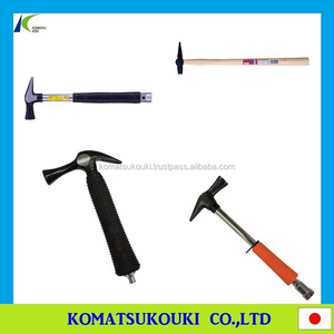 Marteau de soudage TRUSCO unique et populaire en Chine, modèle Trusco-TKSH-05, en acier au carbone, avec manche en hickory, traitement de durcissement (dureté 50-55) - Product Image 5