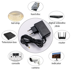 BAIWEI 12V1A 中式欧式电源适配器插头 AC/DC 12V 0.5A <span class=keywords><strong>1A</strong></span> 1.5A 2A 电源适配器适用于路由器 Onu 调制解调器 - Product Image 5