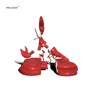 MIHOX caja personalizada hecha en fábrica moldes OEM prototipo ciego desarrollo figuritas ciegas 3D personaje de dibujos animados figuritas de PVC